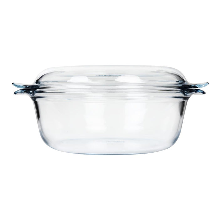 Pyrex ronde glazen casserole 3,75L