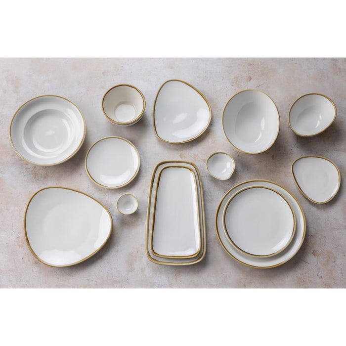 Olympia Kiln dipschaaltjes krijtwit 68mm 50ml (12 stuks)