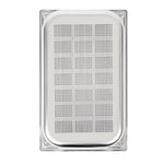 Vogue RVS geperforeerde GN 1/1 bak 100mm