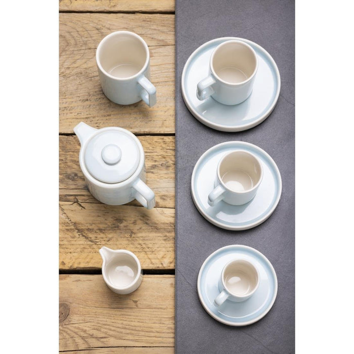 Olympia Fondant mokken aqua blauw 340ml (6 stuks)