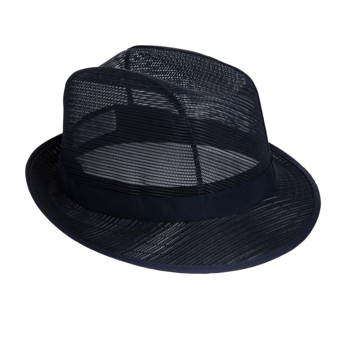 Trilby hoed donkerblauw M