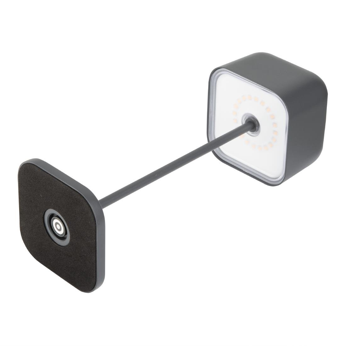 Olympia Lucca Tafellamp Vierkante Koepel Grijs 300mm