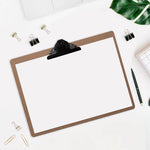 Europel Klemplaat A4 Liggend Hout 297 x 210 Mm