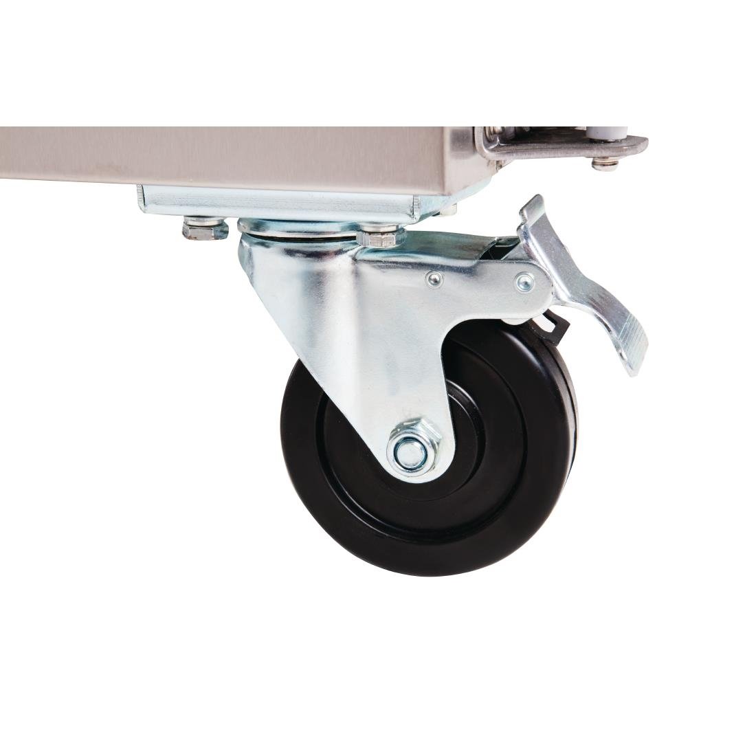 Polar u-serie vierdeurs gekoelde gastronorm salade counter