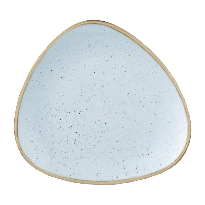 Churchill Stonecast Duck Egg Lotus Bord (pak van 12)