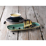 Churchill Stonecast Samphire Green Chefs Ovaal Bord 27 x 12.7cm (pak van 12)