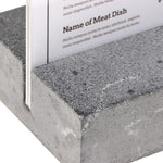 Europel Bordhouder A4 Polystone Antraciet