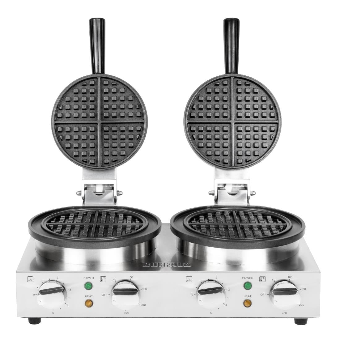 Buffalo Dubbele Ronde Belgische Wafelmaker