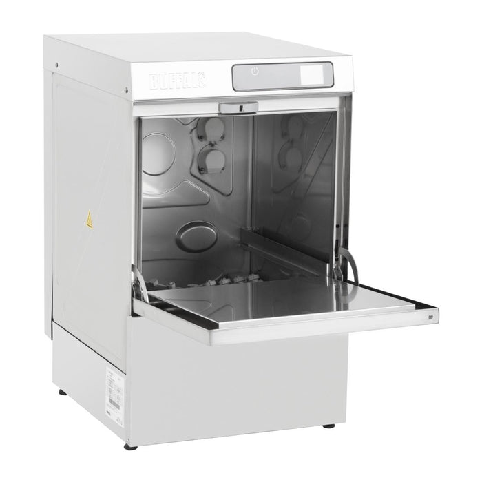 Buffalo Digitale Onderaardse Glazenwasser Met Afvoerpomp 400mm Mand 2.9Kw