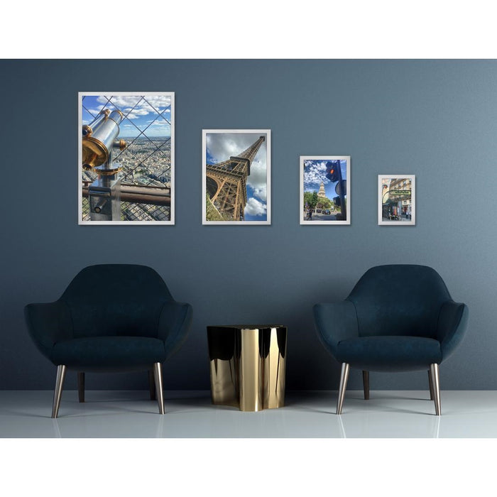 Europel Kliklijst A4 25mm Mat Wit