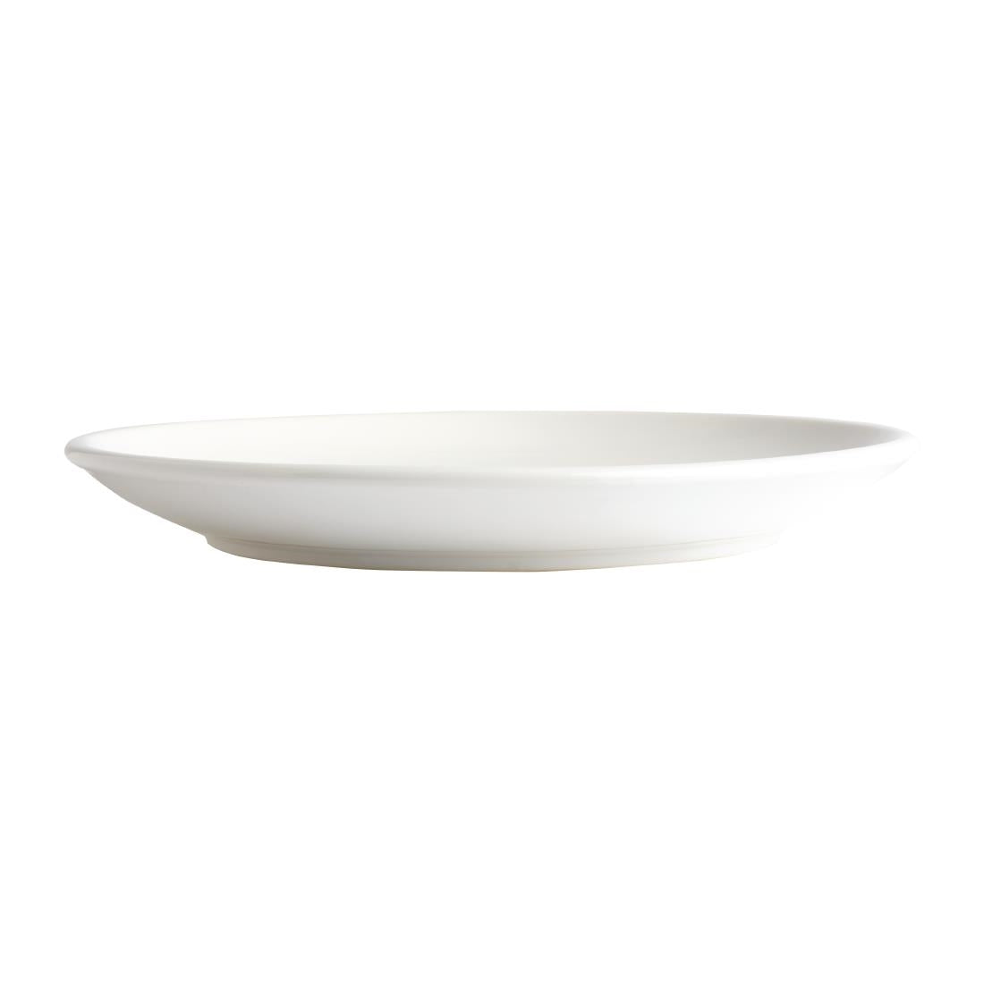 Olympia Café coupebord wit 20cm (12 stuks)