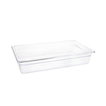 Vogue polycarbonaat 1/1 gastronorm container 100mm transparant