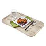 Cambro Versa dienblad 32x53cm rechthoekig rustiek decor licht eiken