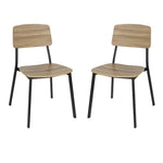 Bolero Beaufort Houten Eetkamerstoelen (Pak Van 2)