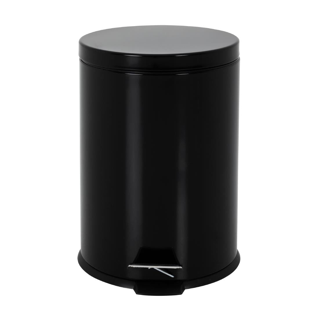 Pedaalemmer RVS zwart 20L
