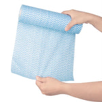 Jantex non-woven schoonmaakdoekjes 25 x 33cm blauw (100 stuks)
