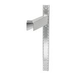 Gastro M RVS 40cm drager voor wandplank DS446 tot DS452 of GN183 tot GN189