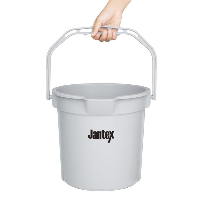 Jantex Grijze Maatemmer Met Schenktuit 14Ltr