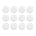 Olympia Athena borden met brede rand 20,2cm (12 stuks)
