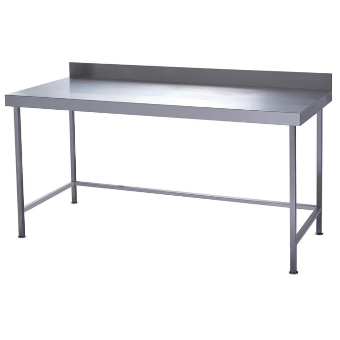 Parry volledig gelaste roestvrijstalen wandtafel 1200x600 mm
