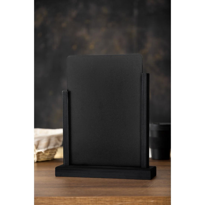 Olympia Elegant A4 tafelbordje zwart 297(H) x 210(B)mm