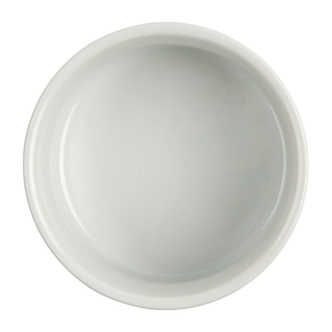 Olympia Whiteware eigentijdse ramekins 9cm (12 stuks)