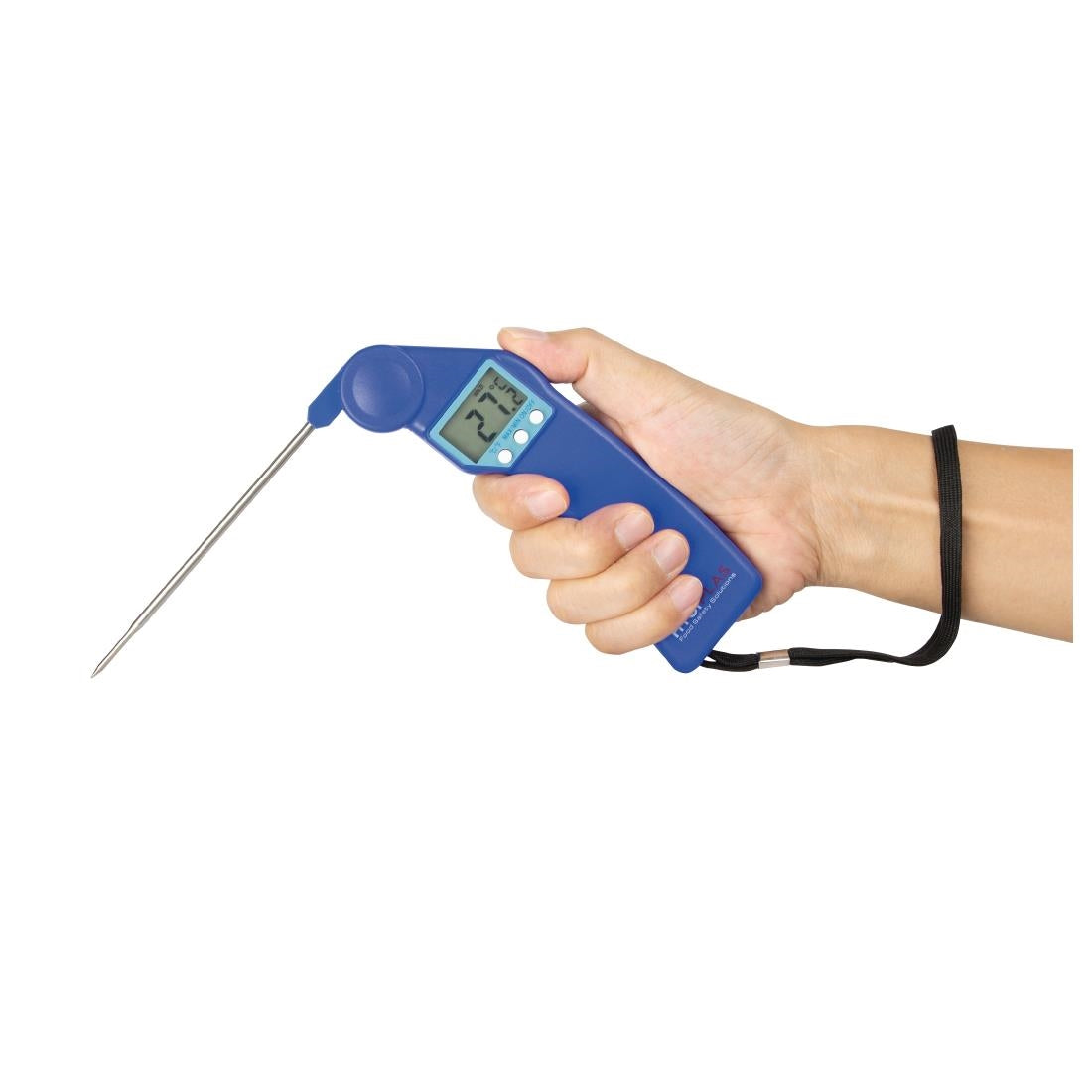Hygiplas Easytemp kleurgecodeerde blauwe thermometer