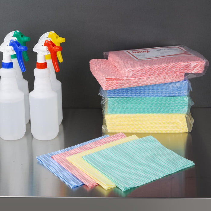 Jantex Extra Sterke Niet-Geweven Doeken Geel (Pak Van 25)