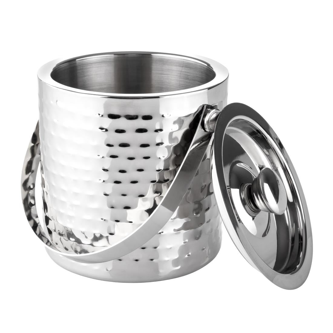 Olympia Hammered Dubbelwandige Ijsemmer 1550ml