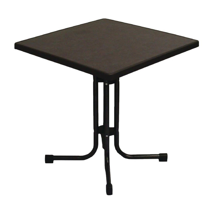 Limburg Pizarra opklapbare terrastafel 70(l) x 70(b) x 73(h) cm