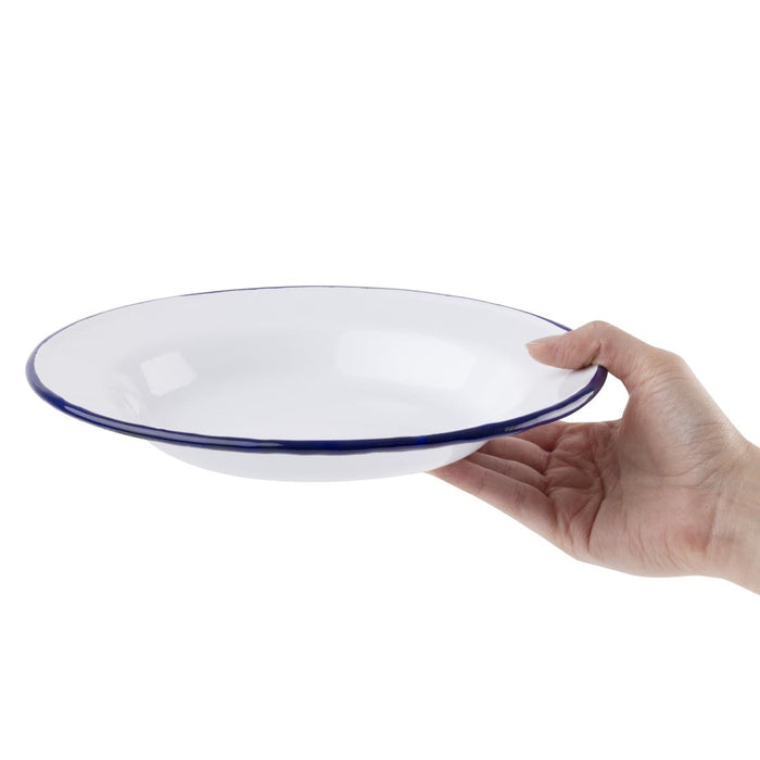 Olympia Emaille soepbord 24,5cm (6 stuks)