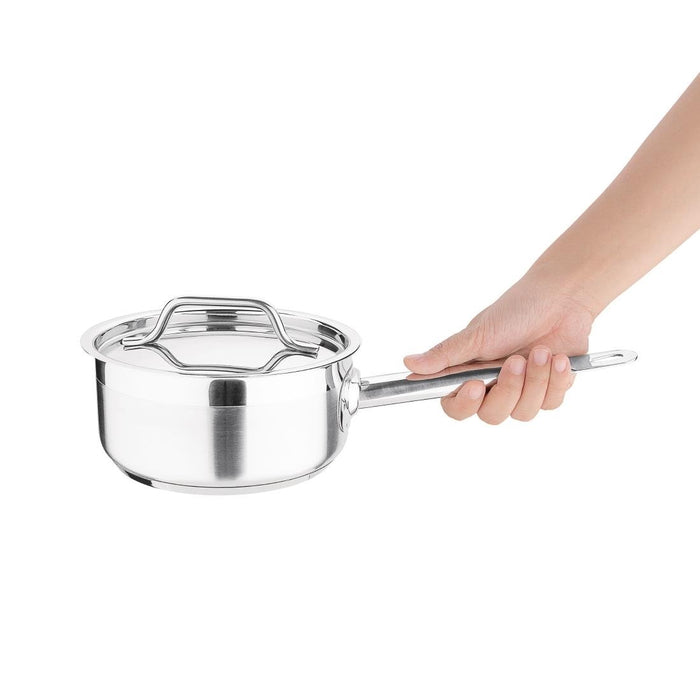 Nisbets Essentials RVS inductie steelpan 14cm/900ml