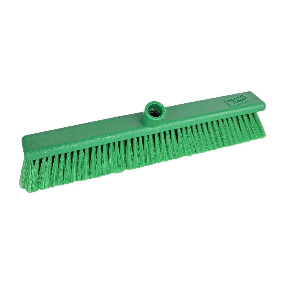 Jantex Hygiene zachte bezem 45cm groen