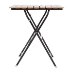 Bolero vierkante imitatiehouten tafel 60cm