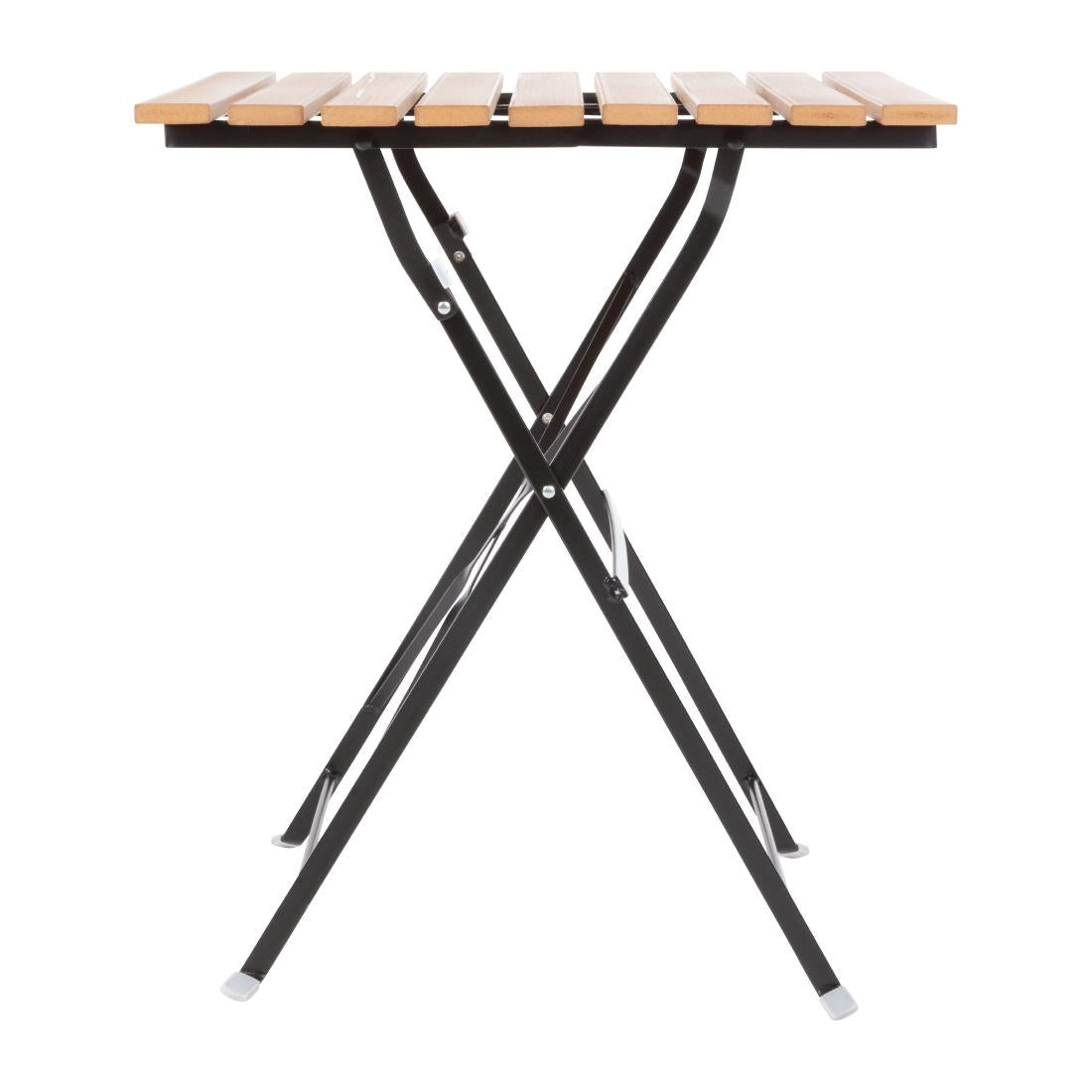 Bolero vierkante imitatiehouten tafel 60cm