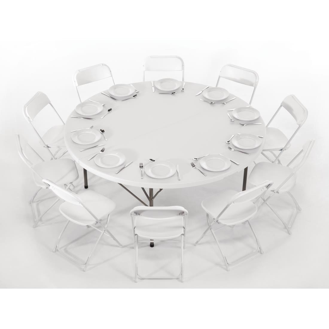 Bolero inklapbare ronde tafel 183cm