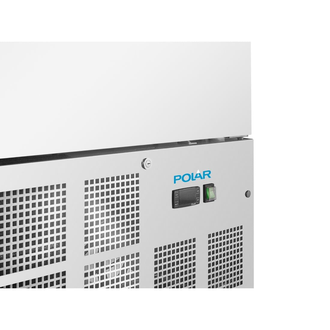 Polar g-serie dubbele deur slanke vriezer 960ltr