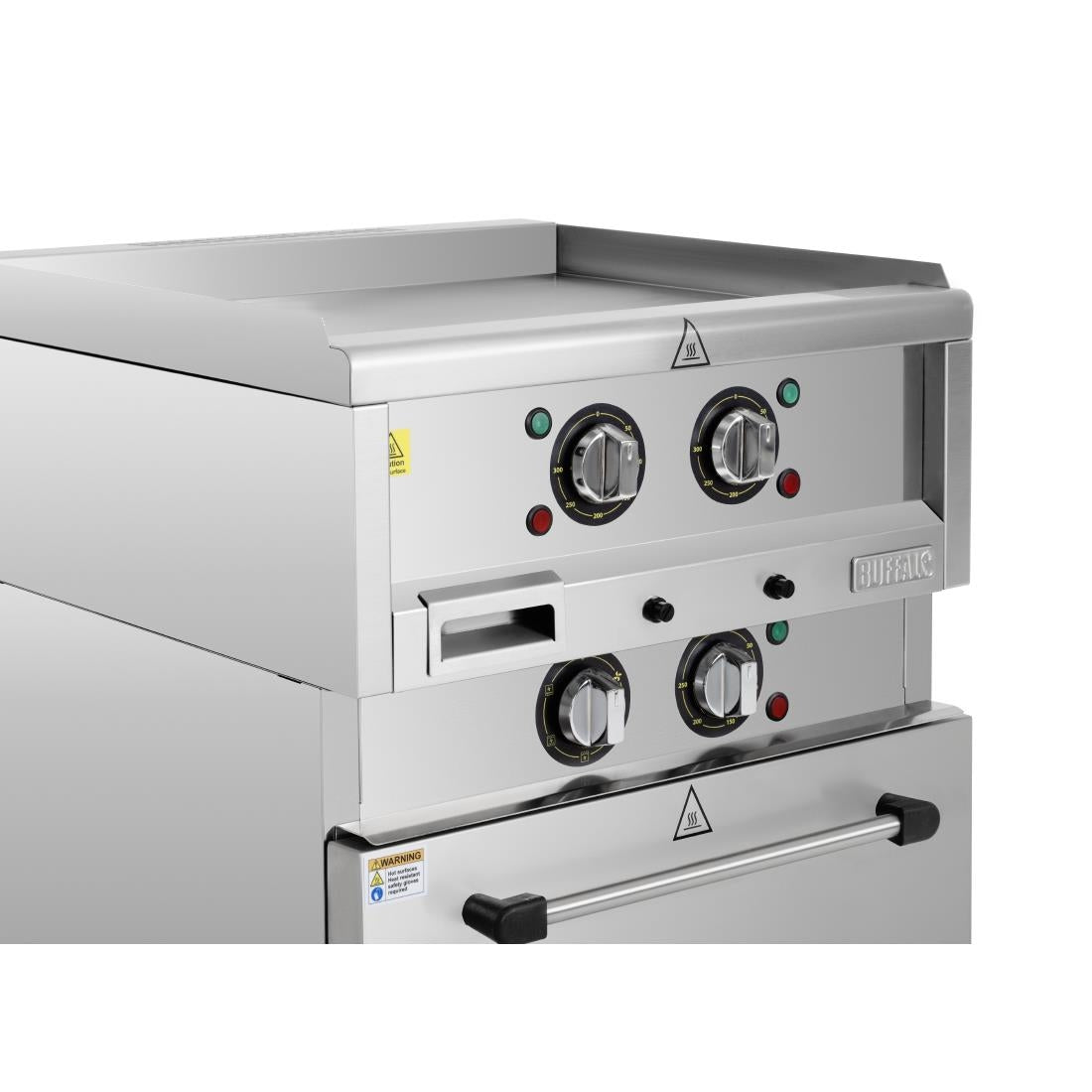 Buffalo 600 Serie Vrijstaande Elektrische Bakplaat Met Heteluchtoven