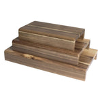Olympia FSC acaciahouten set van 3 verhogers