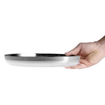 Olympia Gehamerd Roestvrijstalen Ronde Dienblad 260x35mm