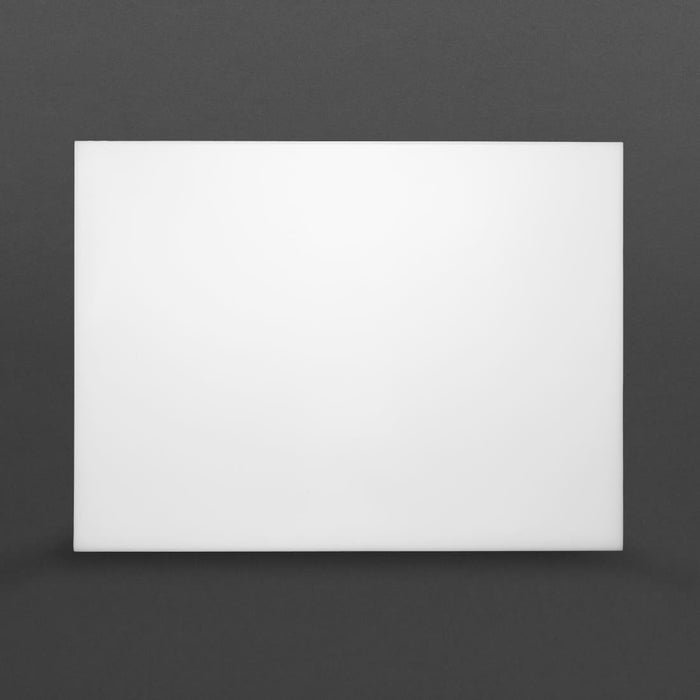 Hygiplas HDPE snijplank wit 600x450x12mm