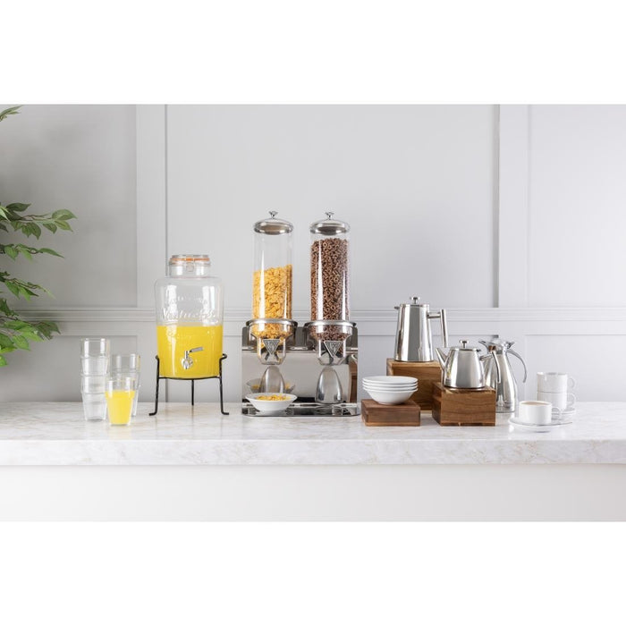 Olympia Graandispenser Dubbel 2X 4Ltr