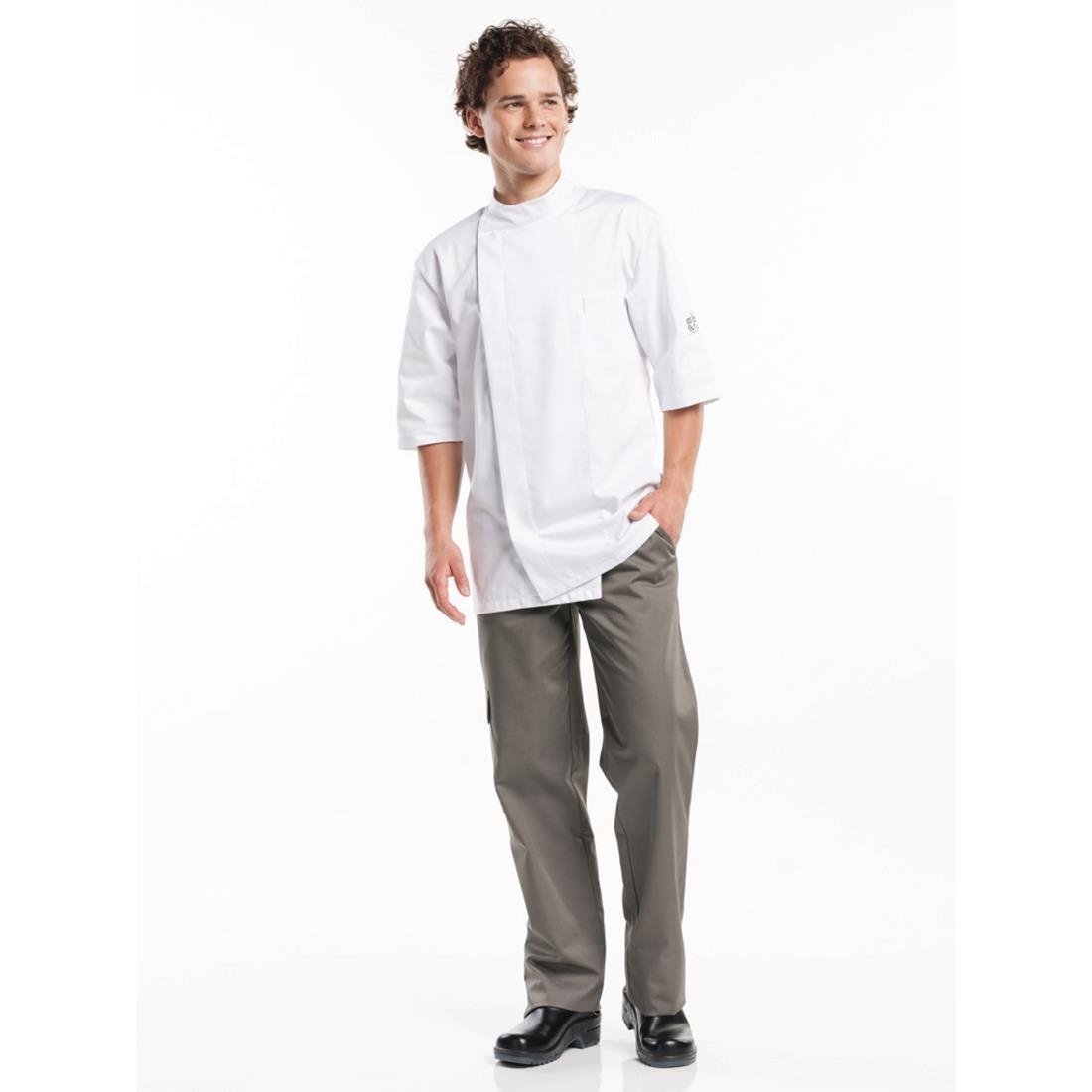 Koksbuis Wit Unisex XXL