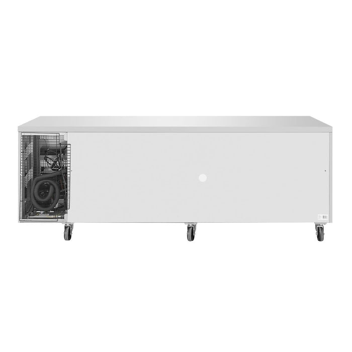 Polar U-Series Vier Deurs Counter Koelkast 553Ltr