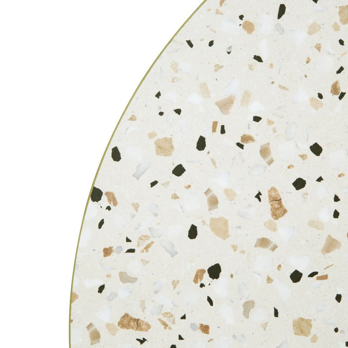 Bolero Rond Tafelblad In Terrazzostijl, 600mm