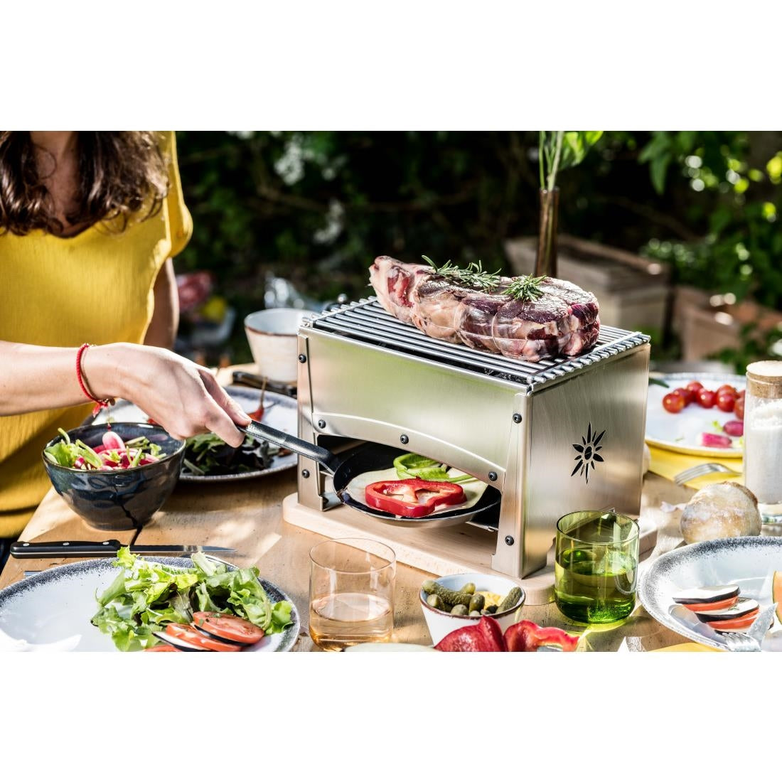 Louis Tellier Brasero Tafelbarbecue Brasi-F