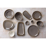 Olympia Kiln medium schalen grijs 29,5cm (4 stuks)