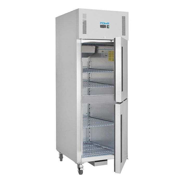Polar G-serie Gastro 1-deurs vriezer met gedeelde deur 600L