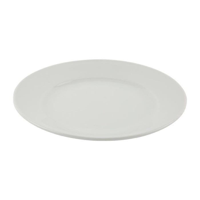 Olympia Athena borden met brede rand 22,8cm (12 stuks)