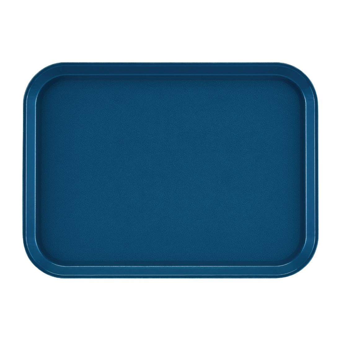 Cambro epictread glasvezel rechthoekig antislip dienblad blauw 350mm